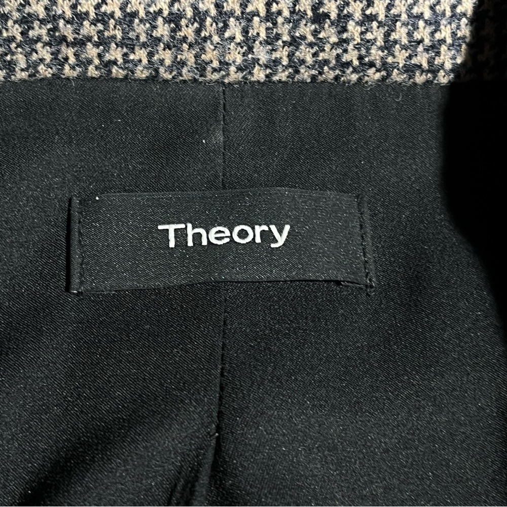 Theory Db Angled Abbot Knit Tan Multi Jacket + Dr… - image 5